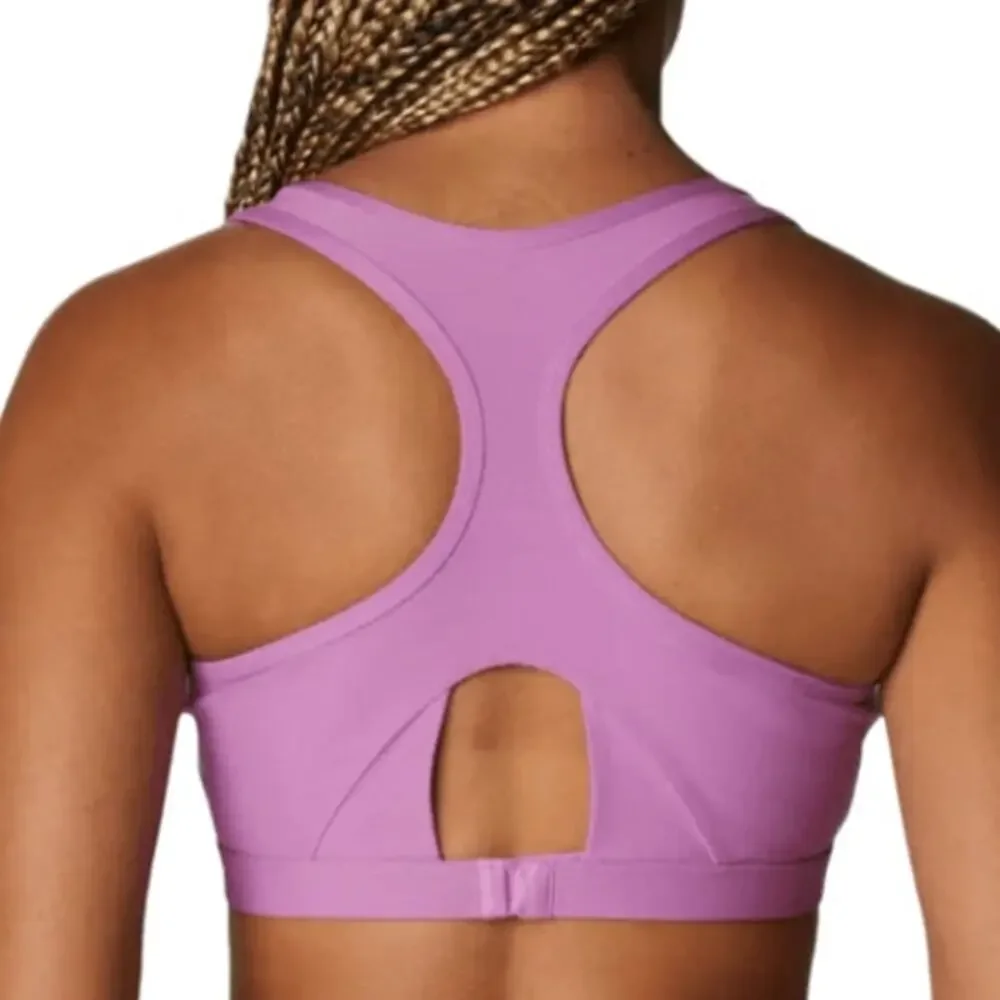 Columbia Sports Bra, Women's XL, Purple, OFZ Racer Back High Impact Training